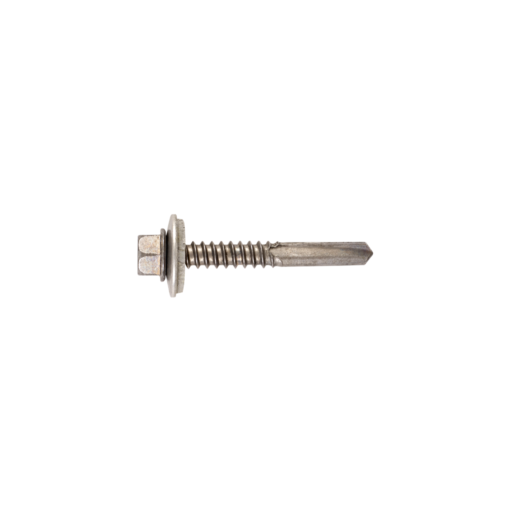 SX14 #12 Metal Self-Drill Screw Bi-Met, HWH or irius®, 304 or 316 Stainless