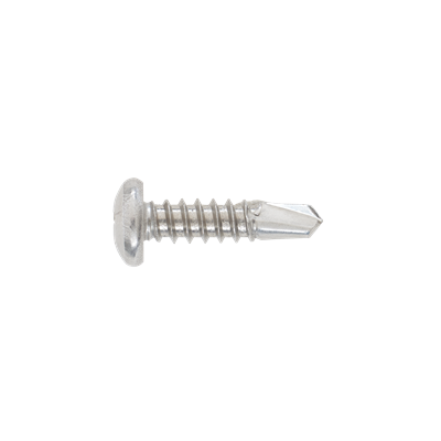 SA6 #10 Self-Drill Screw, Dome Head PH2, Full 304 Stainless