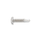 SA6 #10 Self-Drill Screw, Dome Head PH2, Full 304 Stainless