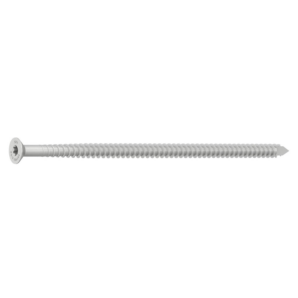 1/2" WR Countersunk Head Full Thread Timber Screw, Carbon Steel