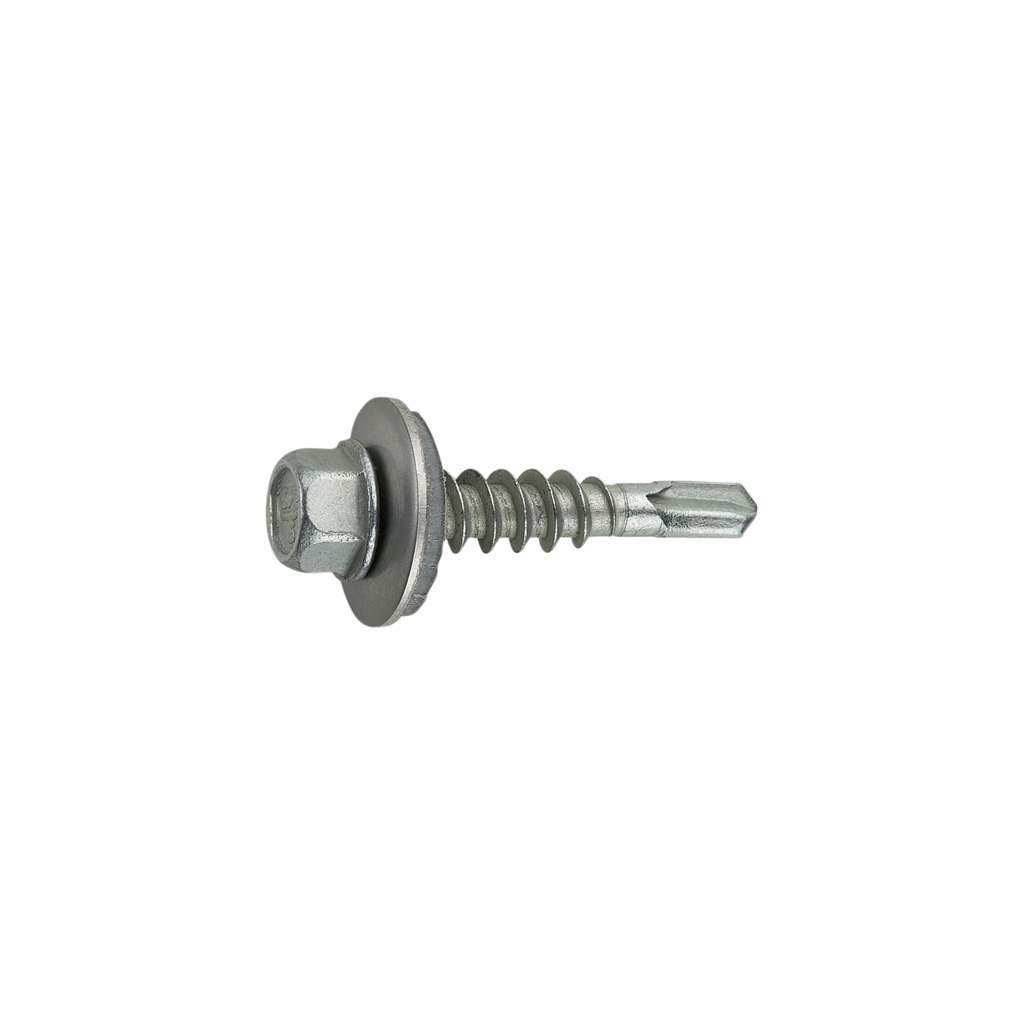 SX3 #14 Metal Self-Drill Screw Bi-Met, HWH, 304 Stainless