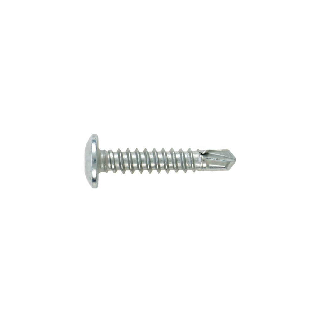 SX3-D10 #10 Metal Self-Drill Screw Bi-Met, Dome Head, 304 Stainless