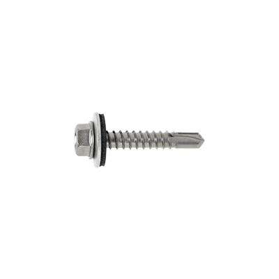#12 SD3 Metal Self-Drill Screw, HWH, 410 Stainless