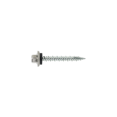 #10 WoodMAC™ HiLo Metal to Wood Screw, Stainless Capped HWH | MW-10