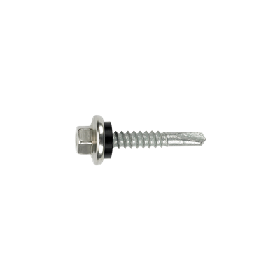 #12 MAC™ SD3 Metal Self-Drill Screw, Stainless Capped HWH
