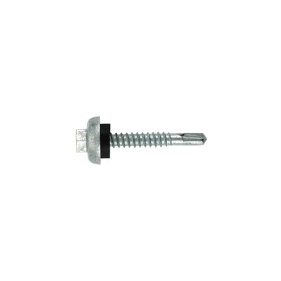 #12 ZAC® SD3 Metal Self-Drill Screw, Zinc Alloy Capped HWH (3/8")