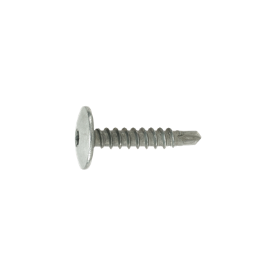 SX3-D16 #12 Metal Self-Drill Screw Bi-Met, Dome Head, 300 Stainless